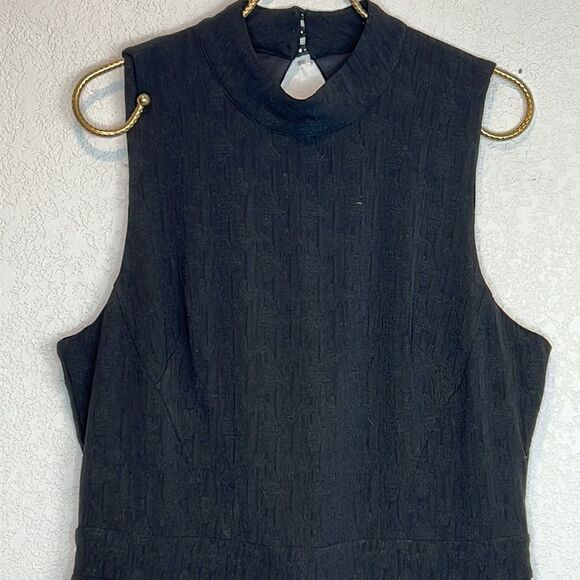 NWT Eva Franco × Anthropologie Charlie
Mock Neck Jumpsuit Black Medium - Picture 3 of 15